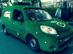 Grass car