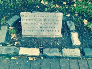 Marker at Cathedral